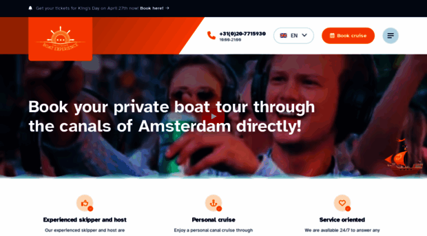 amsterdamboatexperience.com