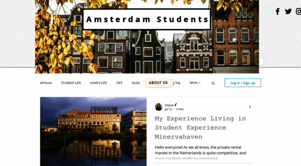 amsterdamstudents.com