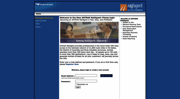 amtrak.railagent.com