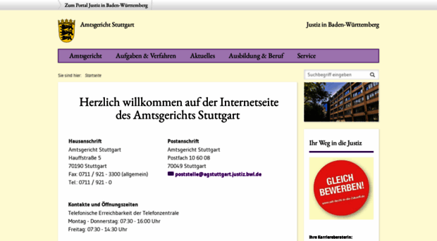 amtsgericht-stuttgart.de