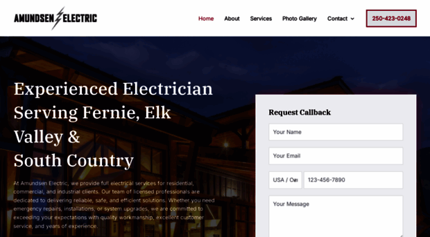 amundsenelectric.com