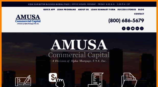 amusacommercialcapital.com