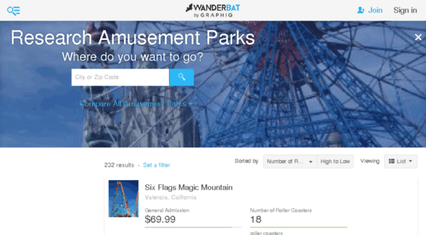 amusement-parks.findthebest.com
