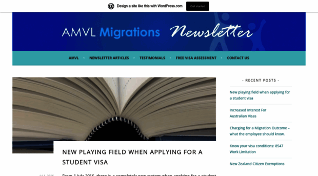 amvlmigrationsnewsletters.wordpress.com