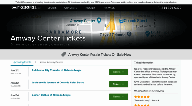 amwaycenter.ticketoffices.com