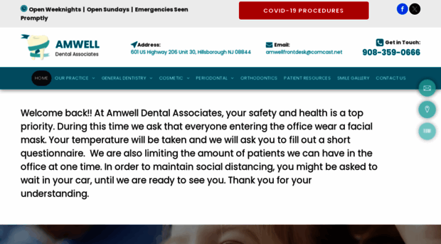 amwelldentalnj.com