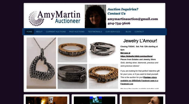 amymartinauctioneer.com