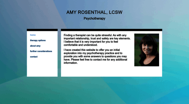 amyrosenthalpsychotherapy.com