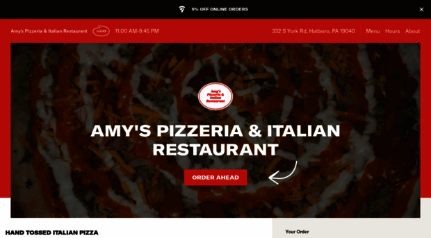 amysfamilypizza.com