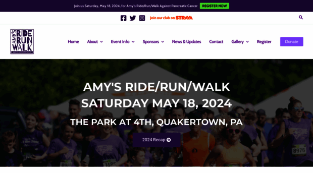 amysriderunwalk.com