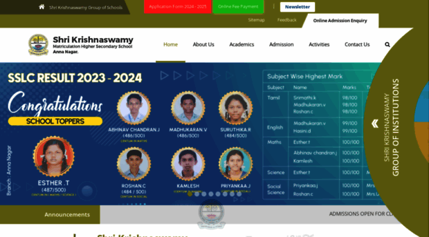 an.shrikrishnaswamyschools.edu.in