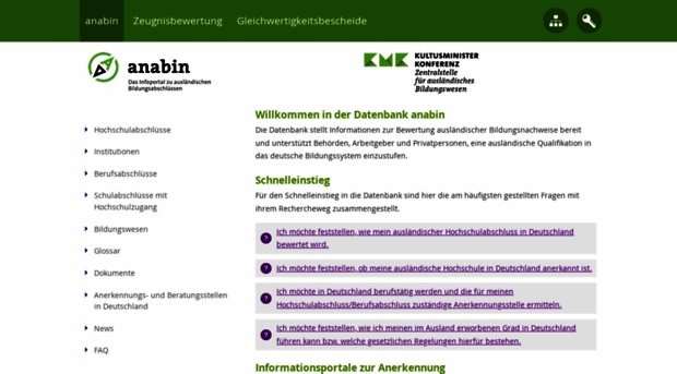 anabin.de