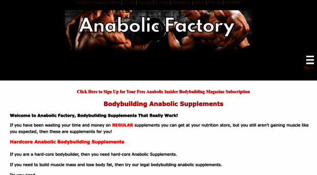 anabolicfactory.com