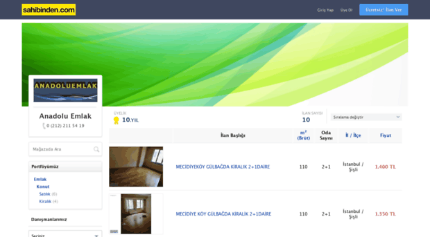 anadolu-emlak.sahibinden.com