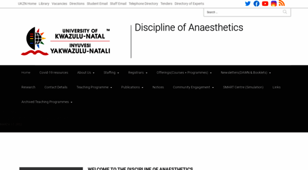 anaesthetics.ukzn.ac.za