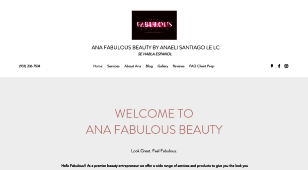 anafabulousbeauty.com