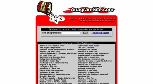 anagramsite.com
