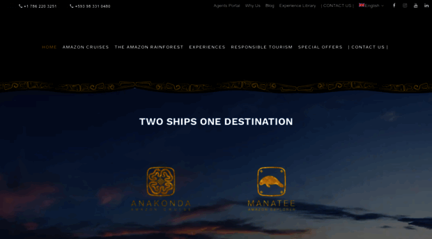 anakondaamazoncruises.com