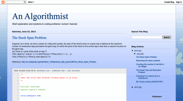 analgorithmist.blogspot.com