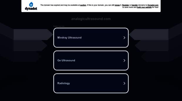 analogicultrasound.com