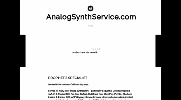 analogsynthservice.com