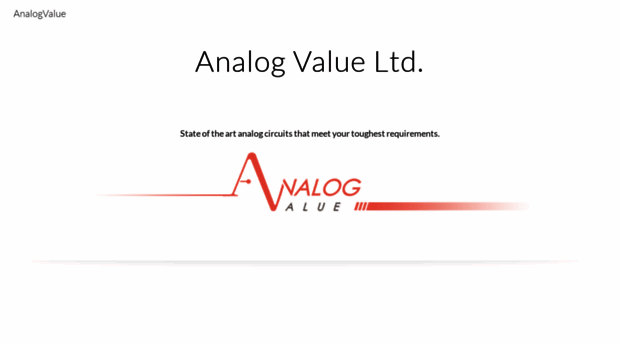 analogvalue.com