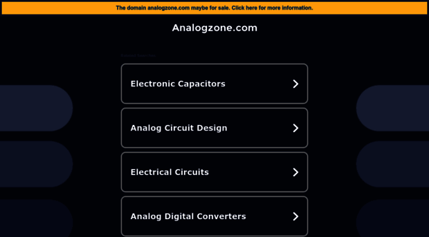 analogzone.com