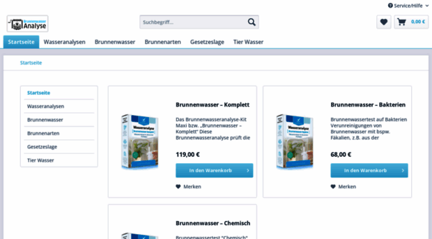 analyse-brunnenwasser.de