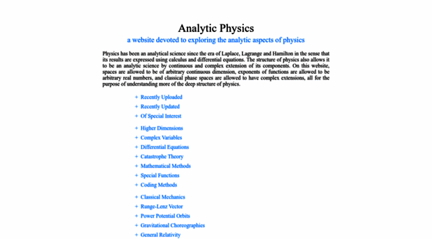 analyticphysics.com