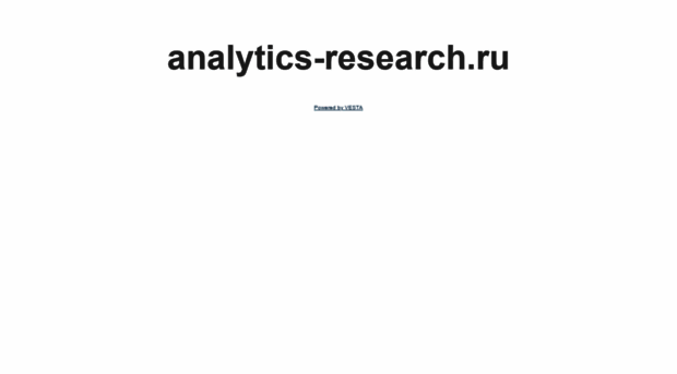 analytics-research.ru