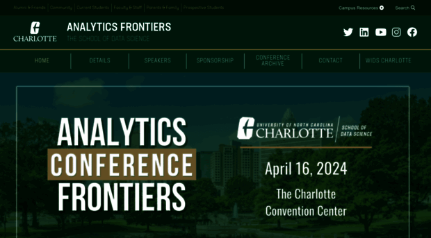 analyticsfrontiers.uncc.edu