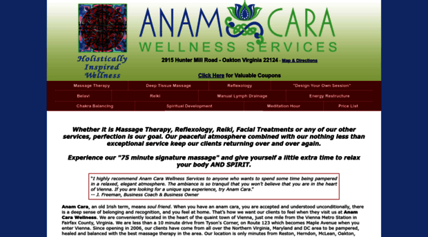 anamcarawellness.com