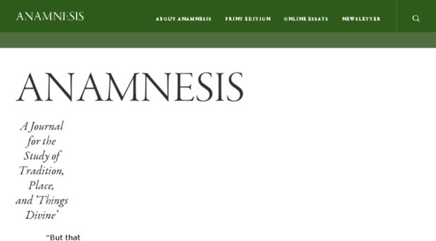 anamnesisjournal.com