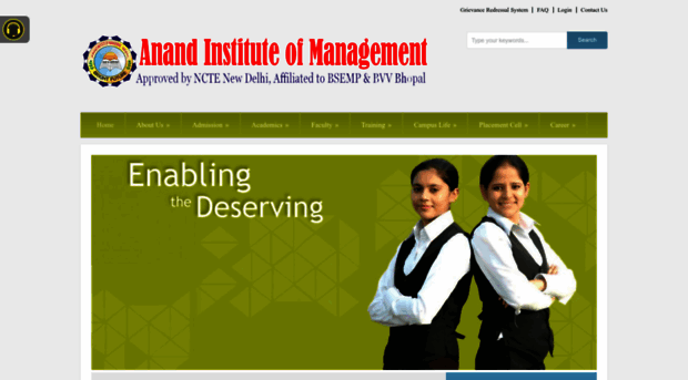 anandinstitutebhopal.com