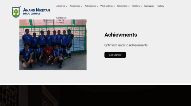 anandniketanshilaj.org