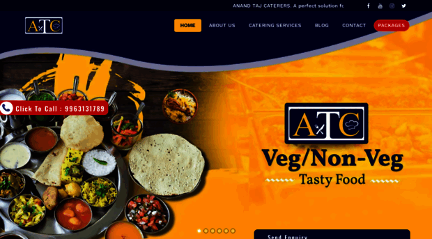 anandtajcaterers.in