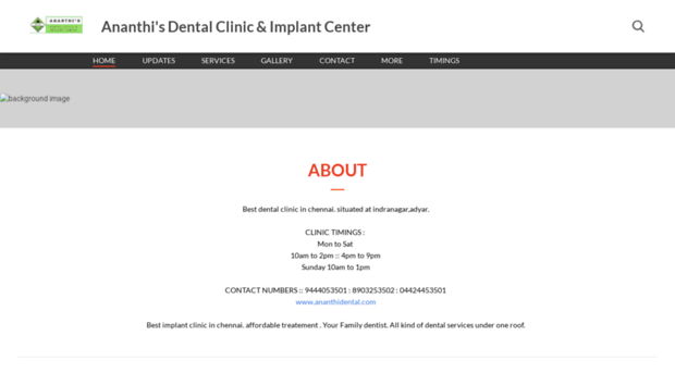 ananthisdentalclinic.com