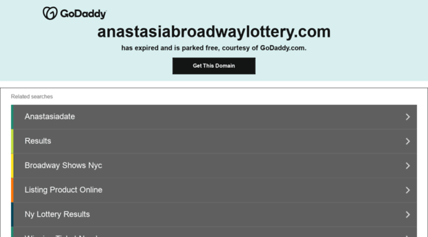 anastasiabroadwaylottery.com