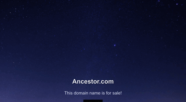 ancestor.com