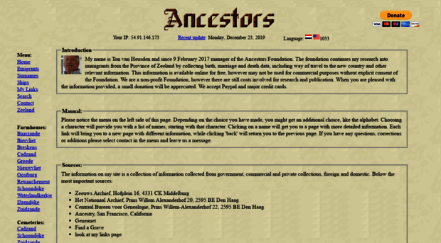 ancestors.nl