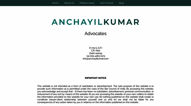 anchayilkumar.com