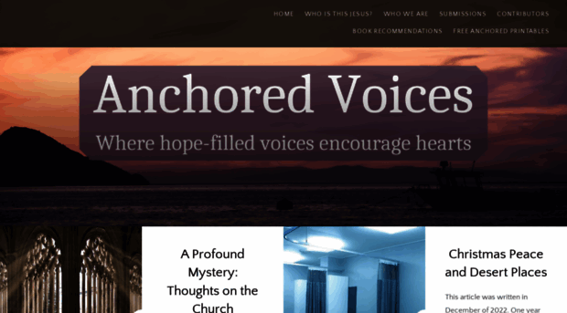 anchoredvoices.com