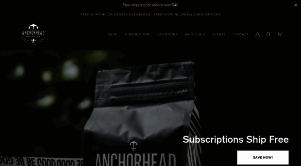 anchorheadcoffee.com