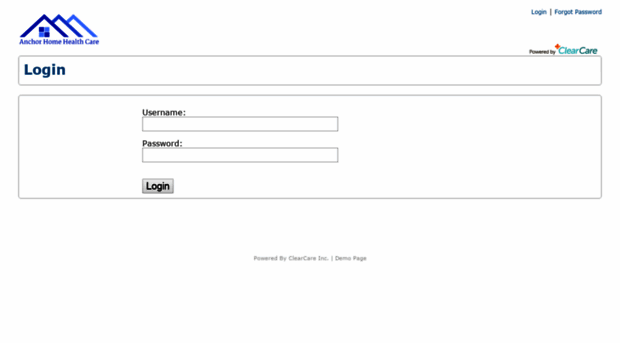 anchorhhc.clearcareonline.com