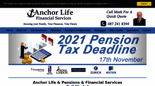 anchorlifeandpensions.com