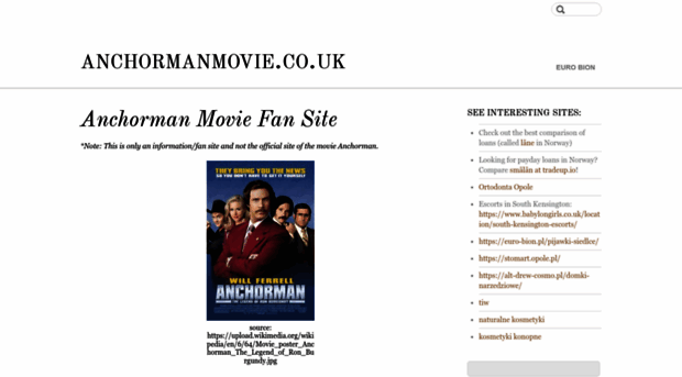 anchormanmovie.co.uk