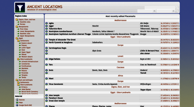 ancientlocations.net
