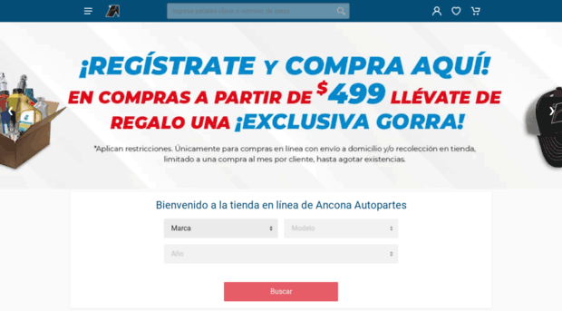 anconaautopartes.com