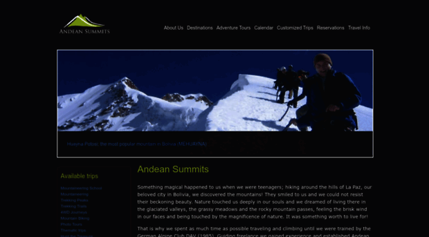 andeansummits.com