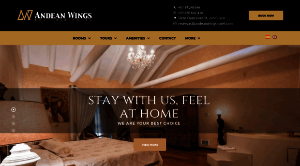 andeanwingshotel.com